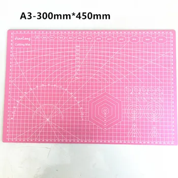 

A3 PVC Rectangle Grid Lines Self Healing Cutting Mat Tool Fabric Leather Paper Craft DIY Tools 45cm * 30cm