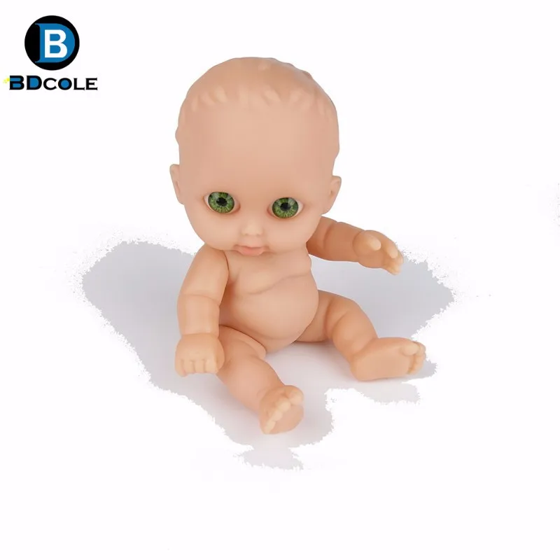 1 шт. случайным образом выбрать 13 см мини силиконовые 3D глаза Reborn Baby Doll реалистичные различные экспрессии ладони куклы, сделанные Jimusuhutu