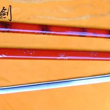 S2302 красного и черного цвета дымчатый белой краской, меч ниндзя, W/ножны каких-либо 1/2 вида стилей 40"