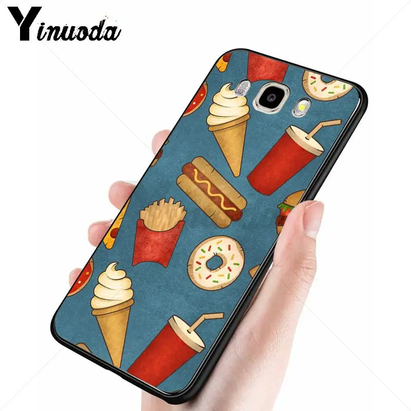 Cute food french fries burger pizza