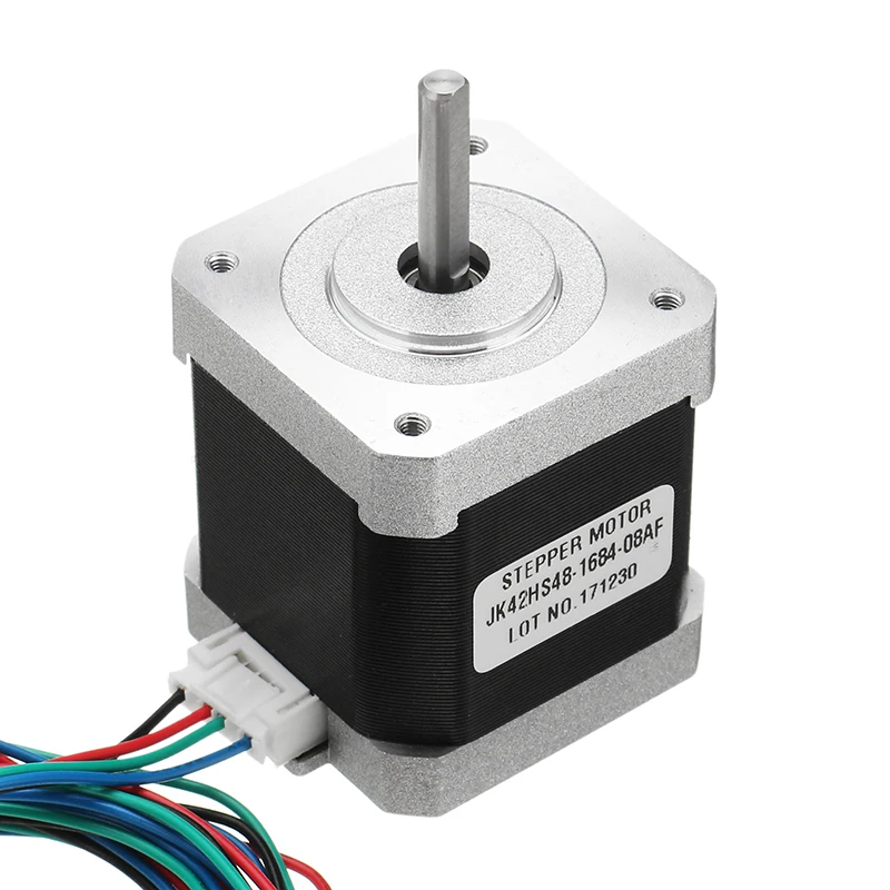 

NEMA17 1.8 Degrees 42 Hybrid Stepper Motor Two Phase 48mm 5kg.cm 1.68A Step Motor