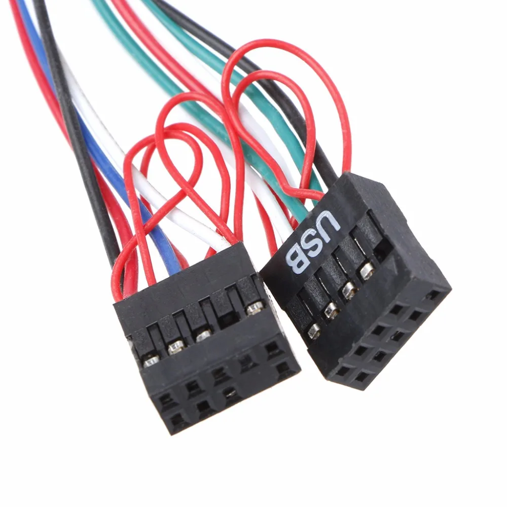 2 Порты и разъёмы USB 0 компьютера чехол спереди Панель аудио Домкраты Mic кабель