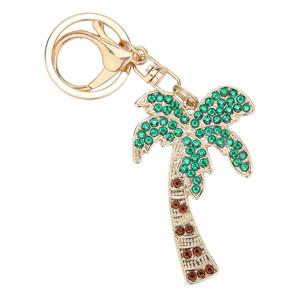 

DIY Crystal Pattern Diamond Embroidery 5D Diamond Painting Women Bag Key Chain Round Diamond Sticker Decor Fridge Sticker