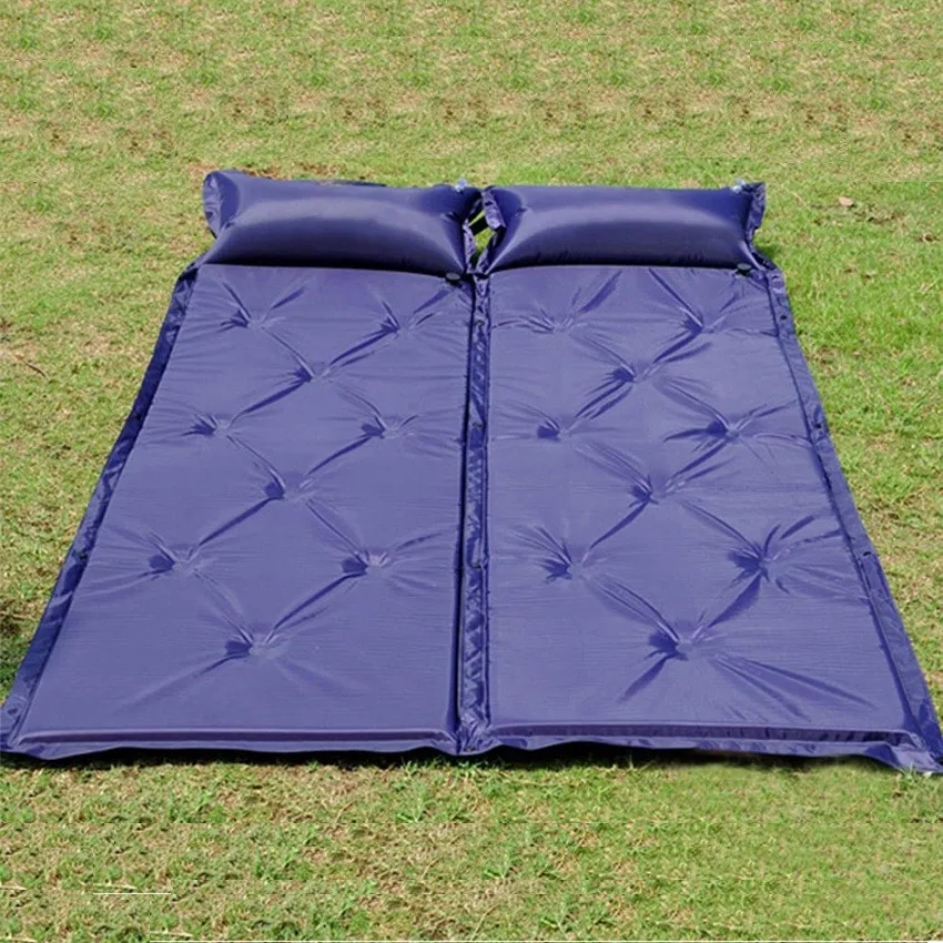 inflatable green blue mat7