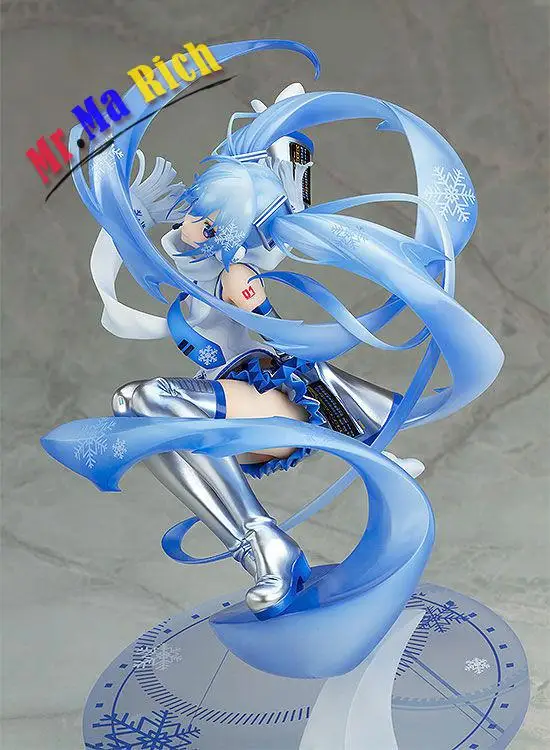 

Hatsune Miku Snow Miku Action Figure 1/7 Scale Painted Figure 2017 15th Anniversary Snow Miku Pvc Figure Toy Anime