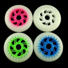 Скоростные коньки колеса мигающие колеса 110 мм 8 шт/партия