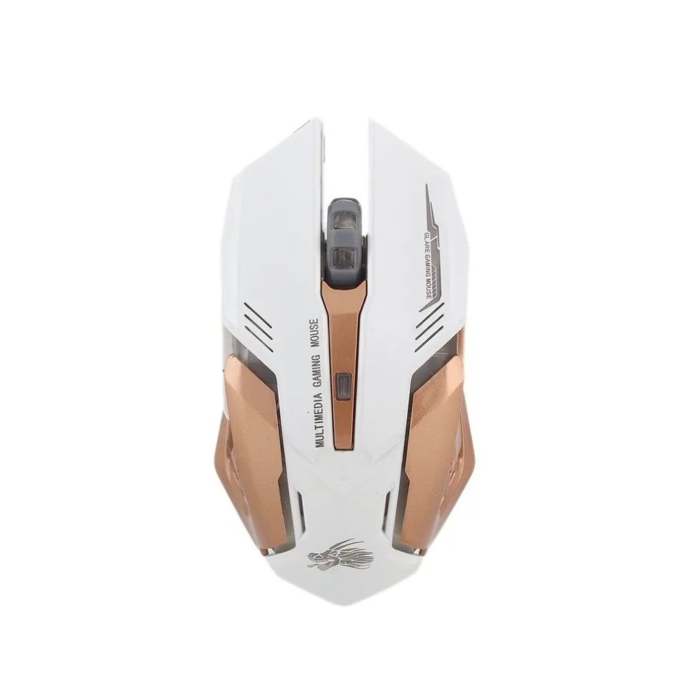 

Rechargeable Wired Silent LED Backlit USB Optical Ergonomic Gaming Mouse Six Key Computer USB Game Mouse for Laptop PC
