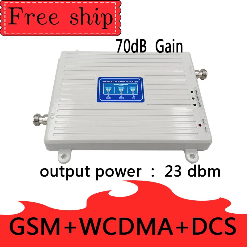  TFX-BOOSTER 2G/3G/4G Mobile Cellular Signal Repeater Triple band GSM 900 LTE DCS 1800 WCDMA 2100mhz