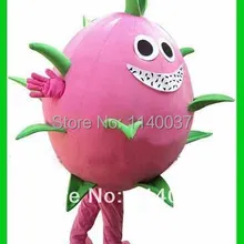 Маскоты розовый Pitaya Кактус Dragon Fruit Pitaya Маскоты костюм Dragon Fruit Pitaya мультипликационный персонаж маскарадный