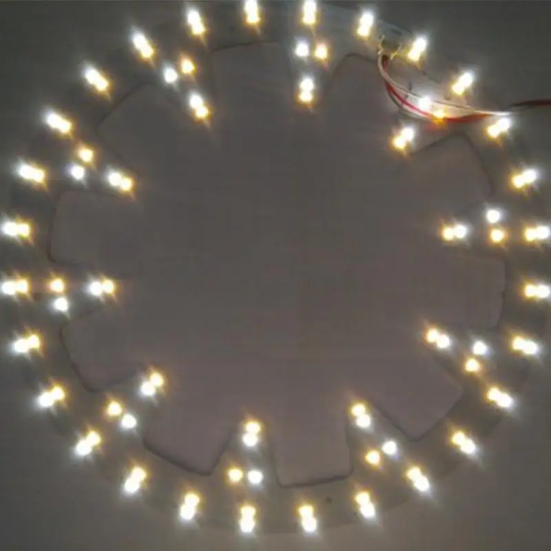 Adeeing 24W 96 Светодиодный s потолочный светильник кольцо Панель 5730 SMD круглые