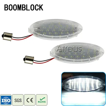

2pcs For Opel Astra G F Corsa B Vectra B Accessories Car LED License Plate Lights 12V LED Number Plate Lamp Bulb Kit