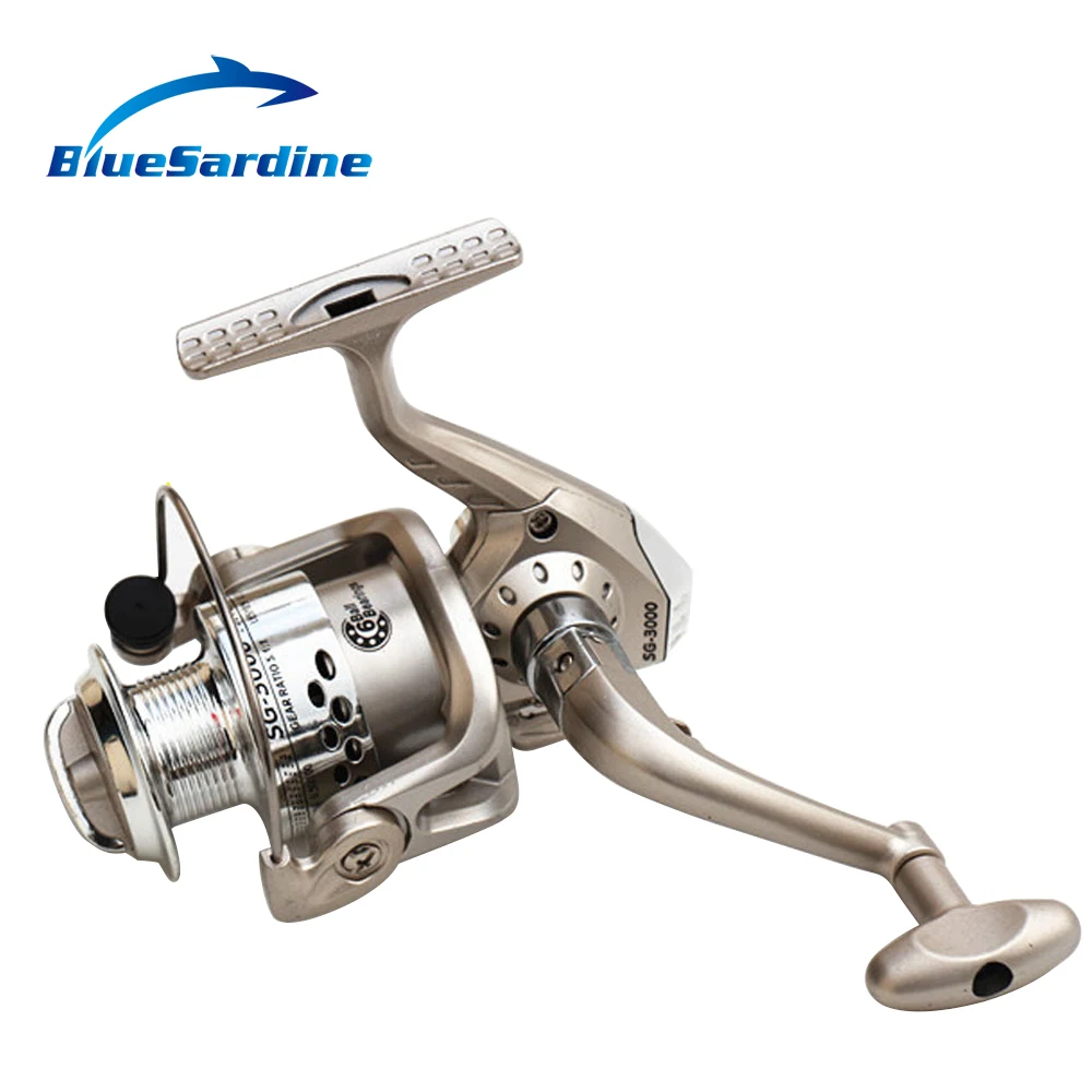BlueSardineHot Sale Fishing Reel 3000 SG 6BB Coil Spinning Reels for