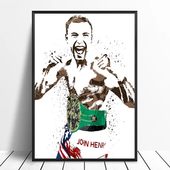 

Oscar De La Hoya Boxing Star Sports Canvas Poster Wall Art Print Kids Decor Home Decor Wall Decor Canvas painting