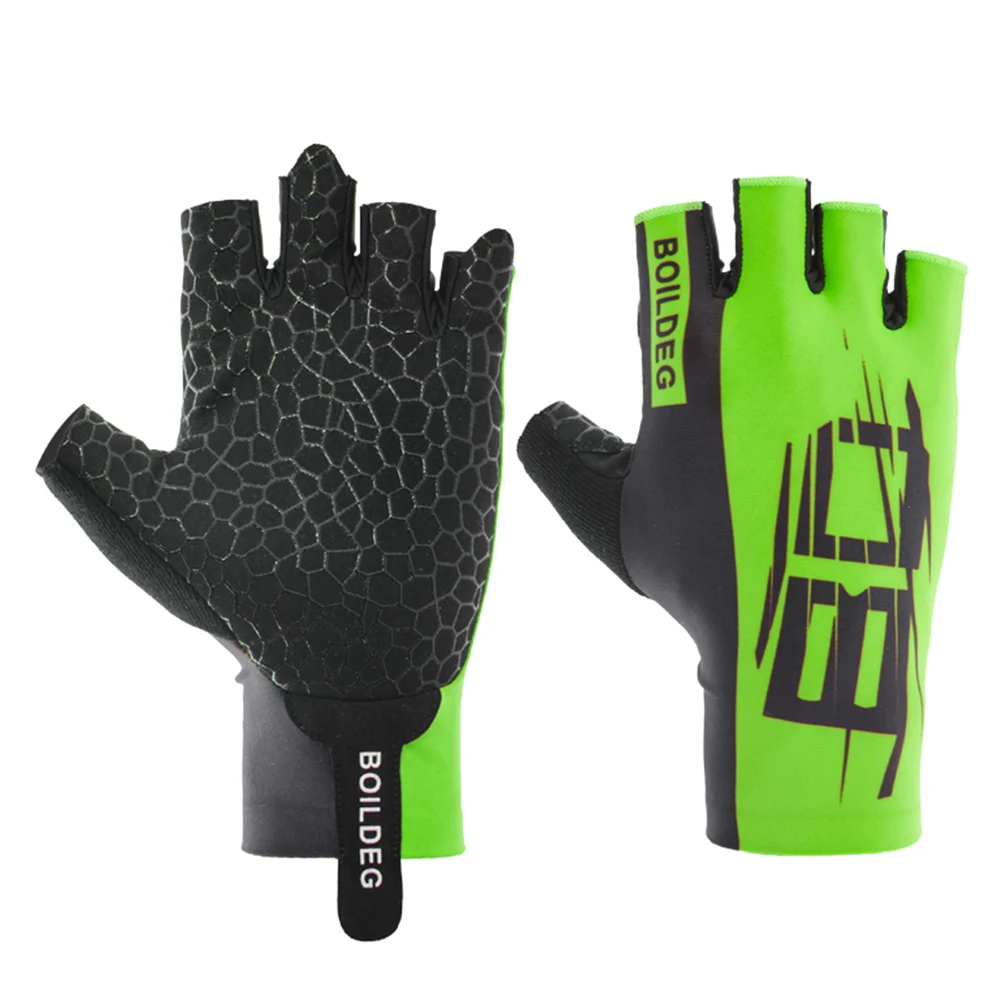 

BOODUN Men Women Cycling Gloves with Shock Absorb Gel Pad Breathable Half Finger Gym Gloves Bicycle Bike Cycling Mitts 3 Colors