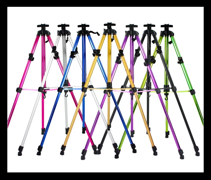 Painting Easel Aluminium Alloy Folding Painting Easel Sketch Frame Artist Adjustable Tripod Display Shelf Outdoors Studio