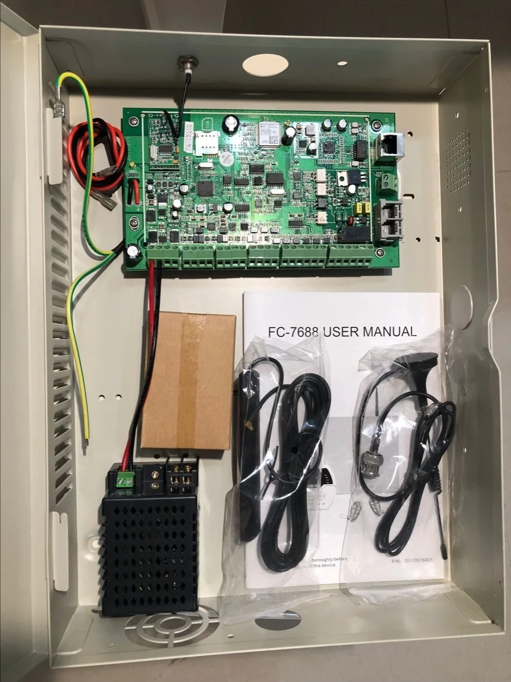 Фокус FC7688Plus Интернет LAN порт промышленная система безопасности 96 проводных зон с RFID клавиатурой легко малыш RFID тег обезвредить безопасность