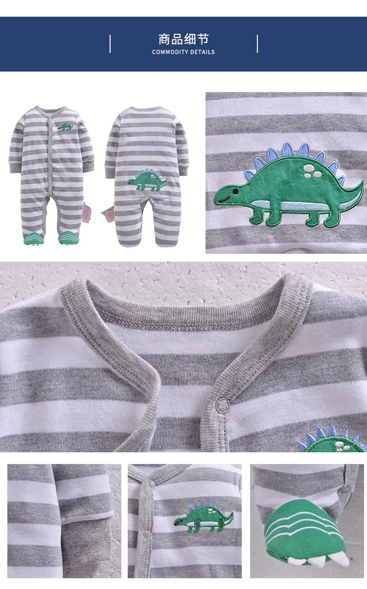 Детские пижамы для новорожденных, Комбинезоны для маленьких мальчиков, хлопковые комбинезоны для маленьких девочек, ropa de bebe, одежда для