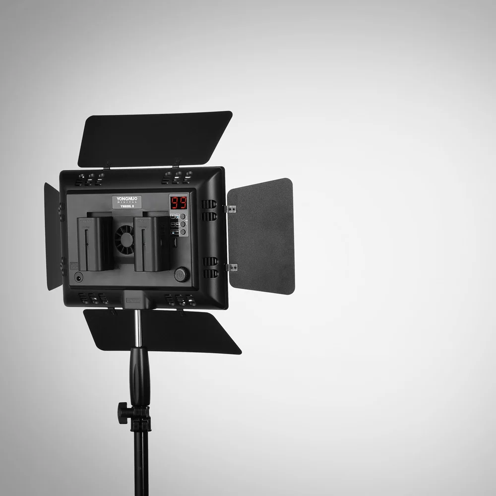  YONGNUO YN600L II YN600II 600 LED Video Light Panel with AC Power Adapter Studio Lighting 3200-5500
