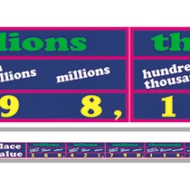 Mcdonald Publishing Mc-Y1549 Place Value Brainy Border (1)