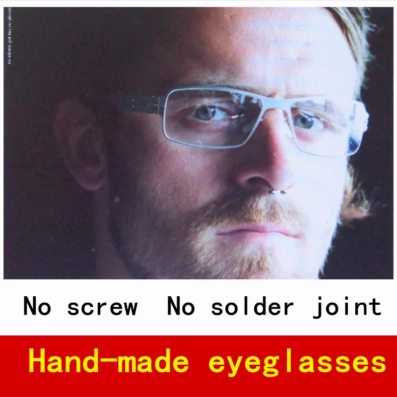 Творческая личность ультра-легкие оптические очки по рецепту оправа для очков Мужская брендовая очки при близорукости мужские Oculos De Grau