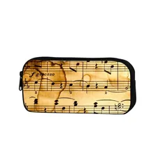 Сумка для ручек с принтом в полоску, женские косметички, Детские карандаши, школьные сумки для хранения, материал, школьные карандаши