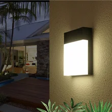 75 шт. светодиодный 15 Вт наружный водонепроницаемый настенный светильник для двора Лестницы прохода балкона крыльца настенный светильник Gardern внешний светильник ing