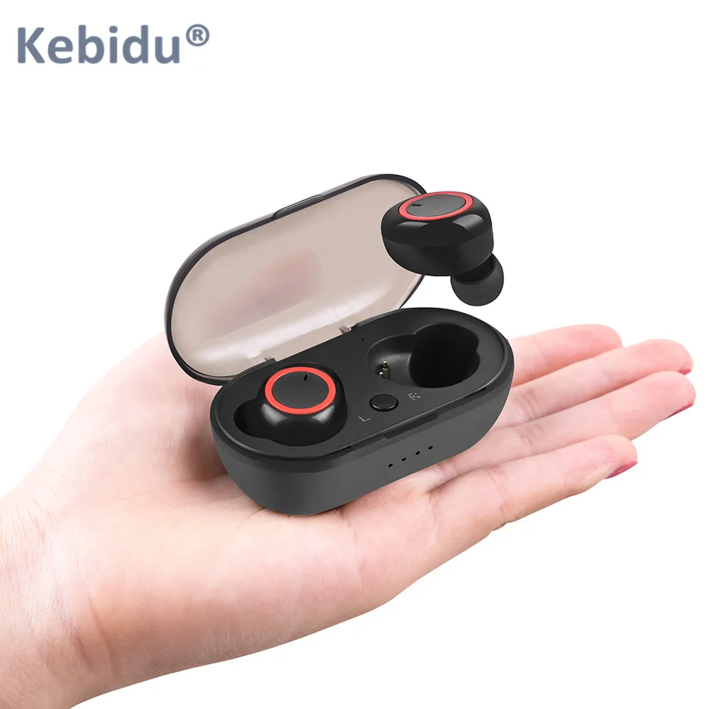 Kebidu TI8S TWS Беспроводные Bluetooth 5,0 наушники Handsfree спортивные наушники Bluetooth наушники для мобильного телефона