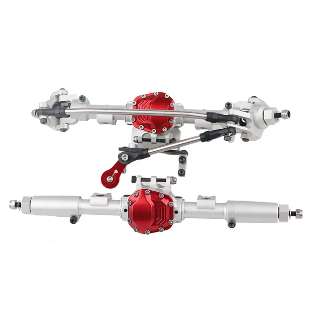 

Durable Use ALLOY SCX10 II 90046 90047 ALLOY ASSEMBLE AR44 FRONT REAR AXLES Set For For 1:10 Scale RC Crawler Car