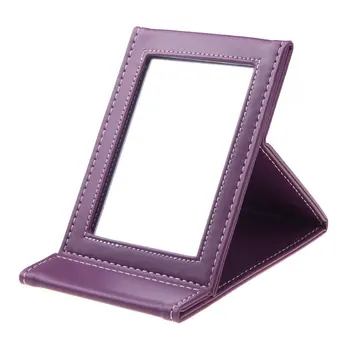 

Multi-functional foldable portable cosmetic makeup mirror for travel(purple)