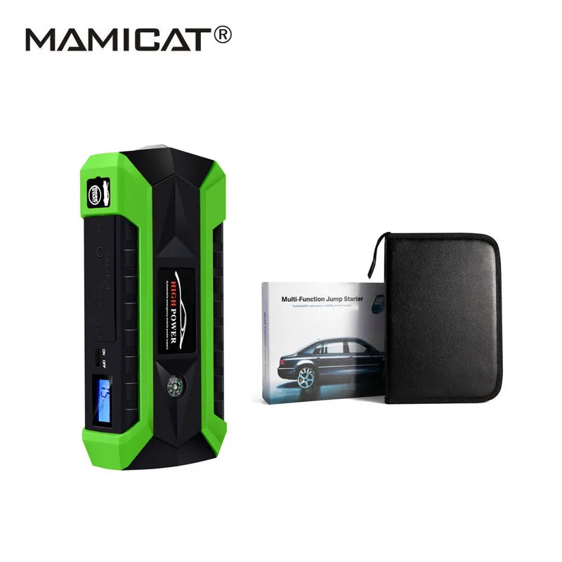 

New Car Jump Starter for Petrol Car Battery Charger Emergency Auto Starting High Power Pack Bank For Digital