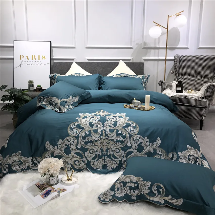 Buy Egyptian Cotton Luxury Bedding Set Queen King size