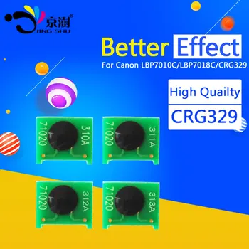 

5set compatible toner cartridge chip crg329 729 for Canon lbp7010c lbp7018c lbp 7010c 7018c 7010 7018 reset powder refill chips