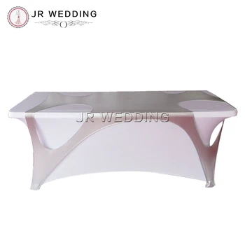 

6FT L*30''W Silver Metallic Swiss Cheese Hollow Rectangular Cover Table Cloth 5PCS With Wholesale Free Shipping Price ..