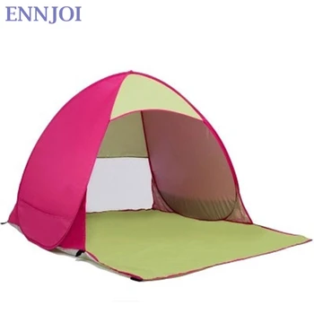 

2 people Outdoor full automatic beach summer tents speed open sunshade windproof waterproof fishing 2 person tent