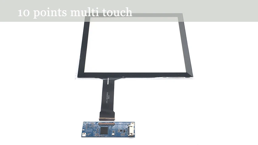 8 дюймов навигации емкостный Сенсорный экран с контроллером 10 точек касания ips емкостный сенсорный экран