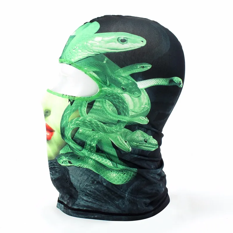 Lycra Biker Motorcycle Face Mask Headgear Headscarf  Skull Balaclava Foulard Hood  (12)