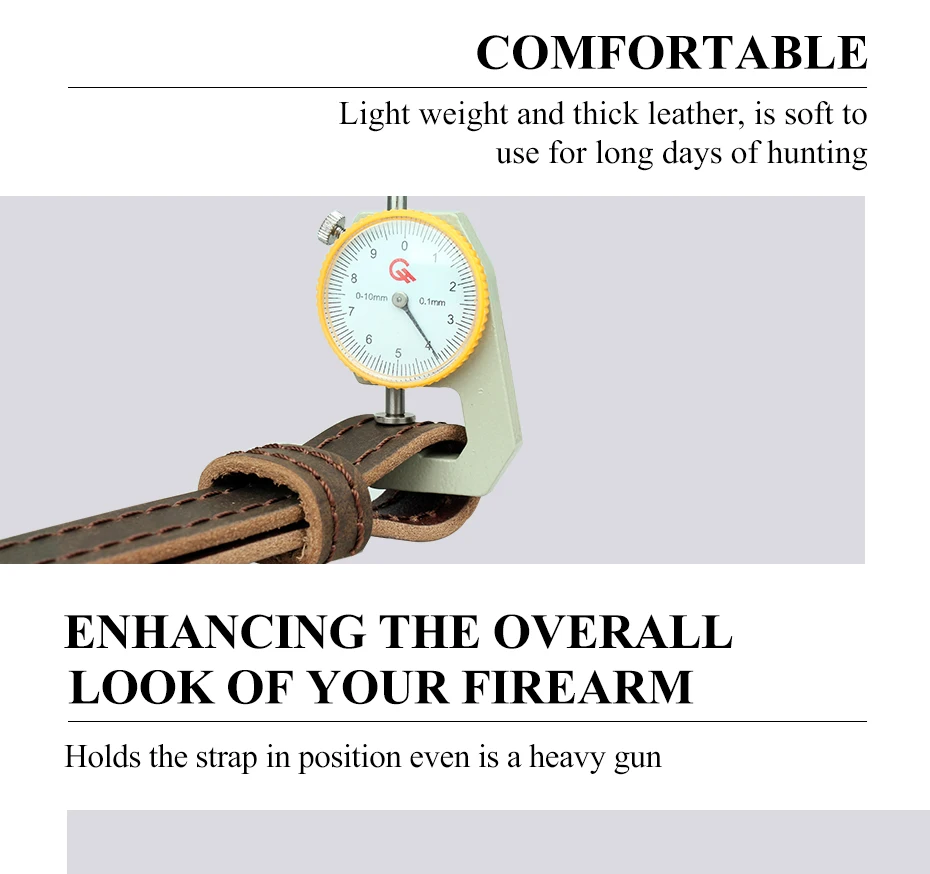 Gun strap leather 5