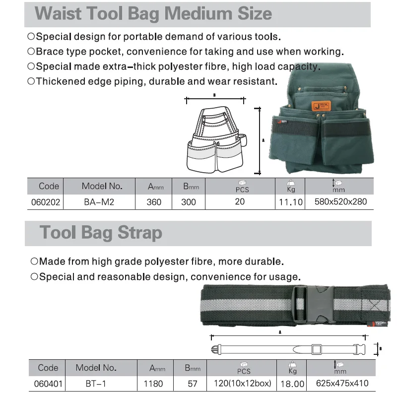 Jetech Профессиональный электрик поясная сумка для инструментов сумка для хранения Органайзер держатель инструменты с ремнем для инструментов оборудование толстые тканевые сумки