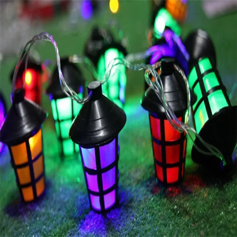 

10m LED Lantern curtain string lights New Year Christmas Decoration leds lamps garland Wedding Party chandelier indoor outdoor