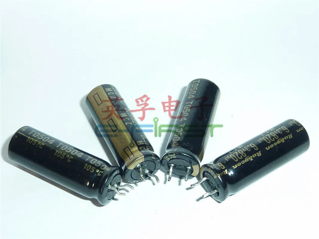 8 NEW RUBYCON TWSS 220UF//6.3V 220 MFD RADIAL ELECTROLYTIC CAPACITOR CAP 85*C USA