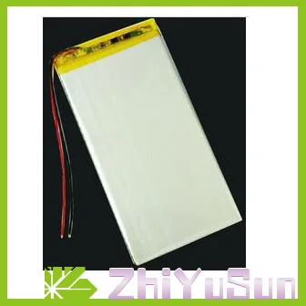 

ZhiYuSun 3570120 3.7V 5000mah Lithium polymer Battery with Protection Board length 120mm width 70mm battery fot table PC