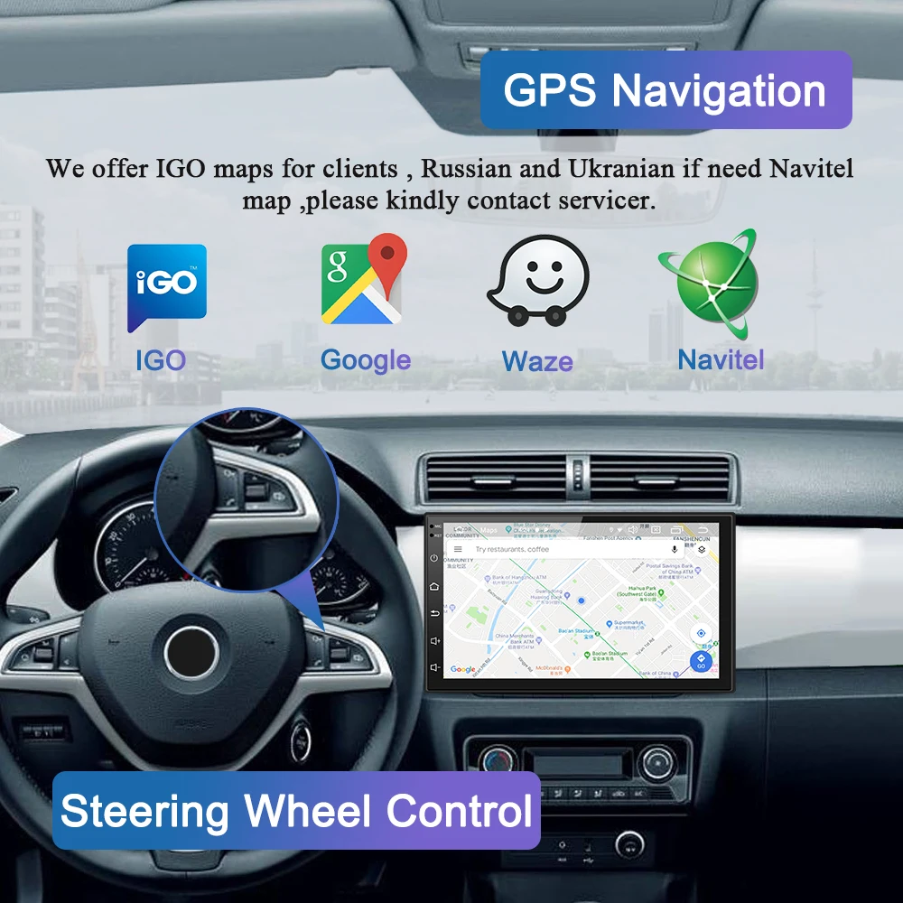 Excellent Navivox Android 8.1/9.0 Car Radio Multimedia Player 2 din dvd GPS For Mitsubishi ASX 2010-2017 Navigation headunit Stereo audio 2