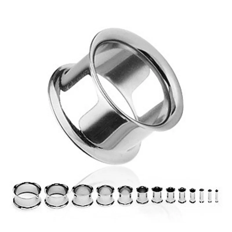 

Stainless Steel Pulley Auricular Slive Ear Expander Ear Nail Earring Expander Titanium Plating Serie Earring Body Piercing Jewel