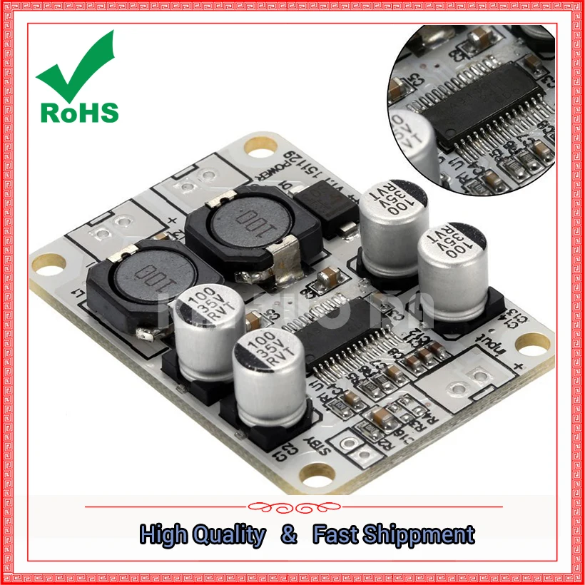 Монофоническая плата цифрового усилителя TPA3110 PBTL модуль 30 Вт|digital amplifier board|amplifier