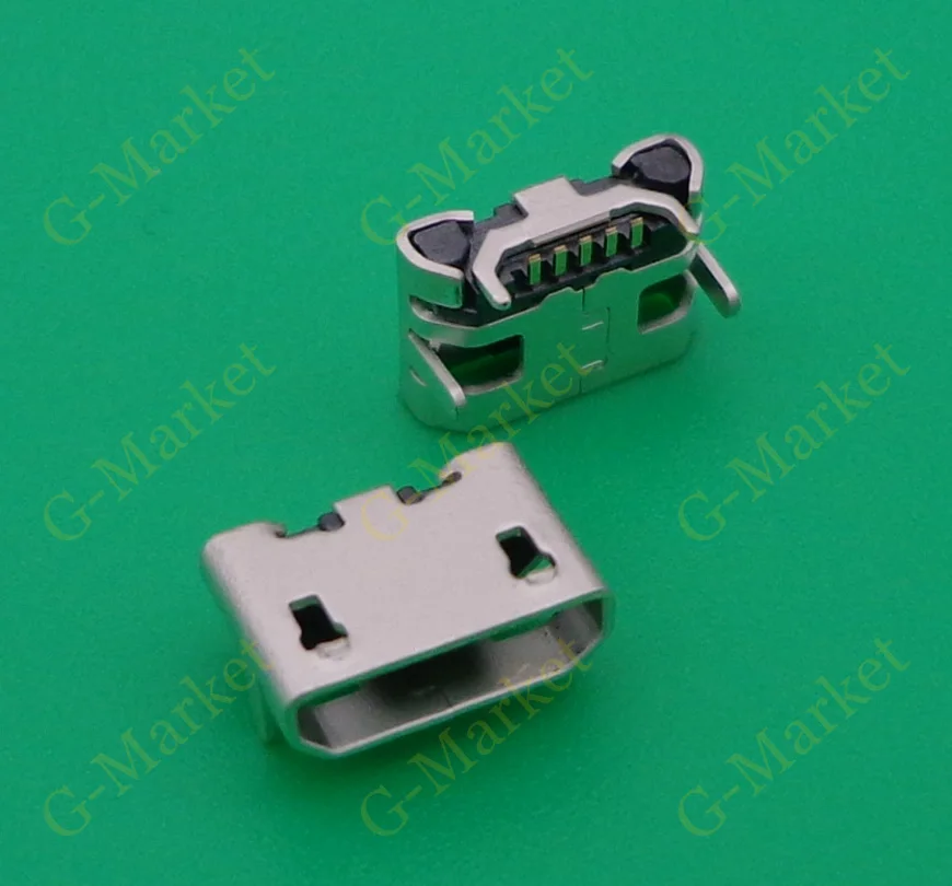 

100pcs/lot Micro usb connector Charging port for ASUS Memo Pad 7 ME170C K017 for Lenovo IdeaTab A2109A