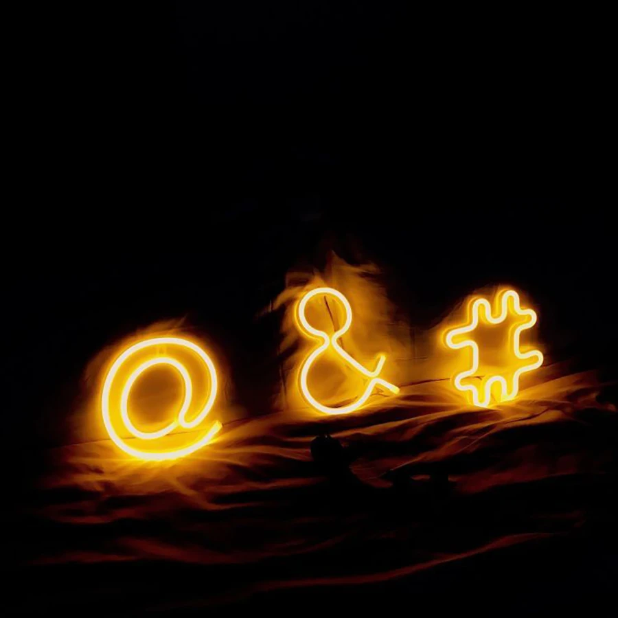 Романтические ночные огни DIY неоновая буква цифры и алфавит Lampara светодиодный настенный огни прополка праздник день рождения для рождественских праздников лампа