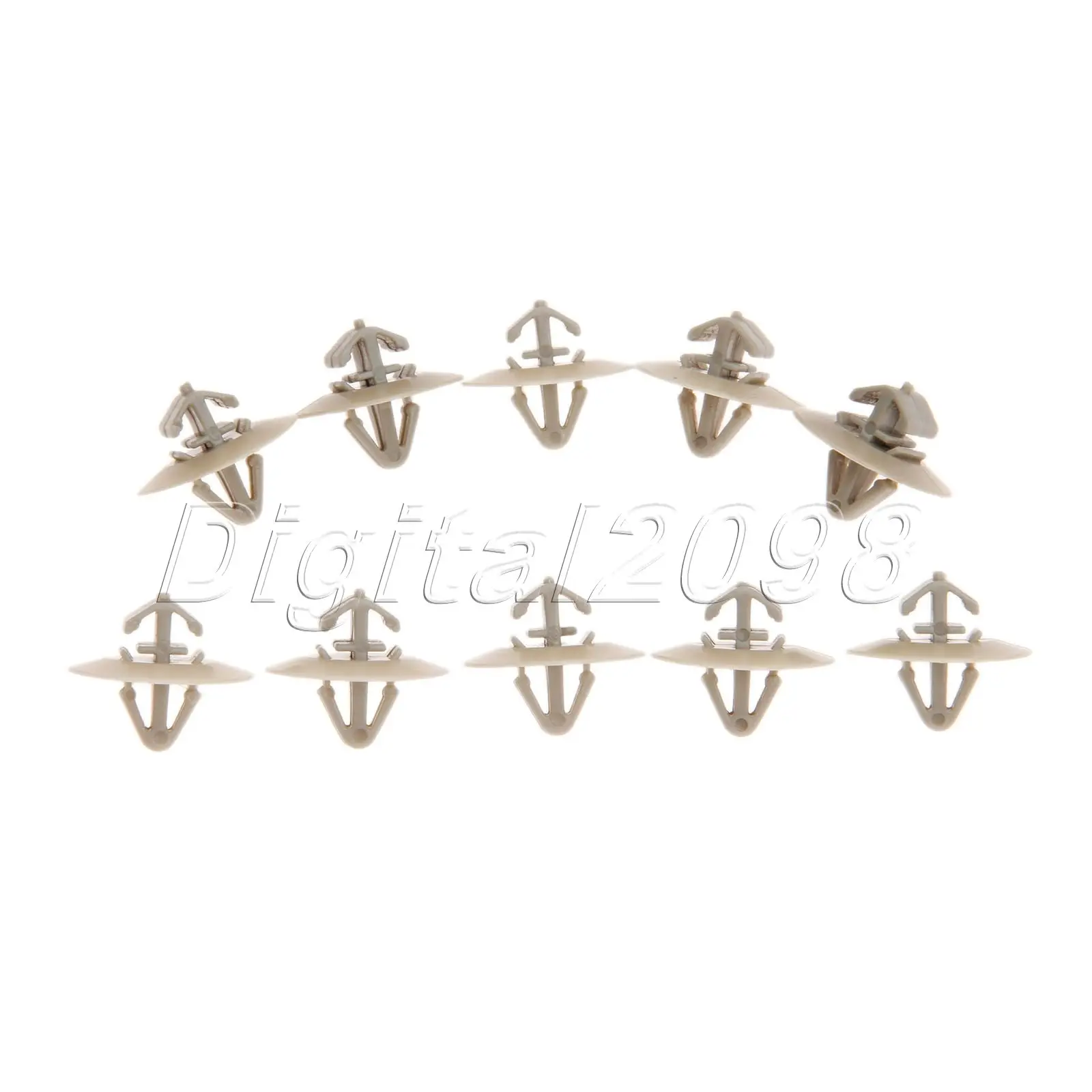 

20x Auto Fastener Clips Retainer Bumper Fender Side Moulding Lower Protection Door Trim Clips For Vauxhall Vivaro Plastic Rivet