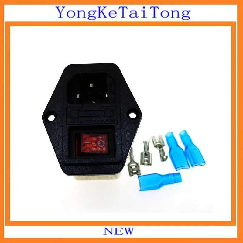 

1PCS EMI Filter CW2B-06A-T CW2B-03A-T CW2B-10A-T 3A 6A 10A 115/250V 60/50HZ CW2B