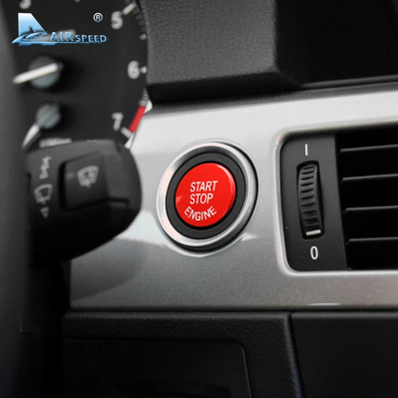 Наклейки на кнопки запуска двигателя аксессуары для BMW E90 E91 E92 E93 E60 E84 E83 E70 E71 F30 F15 F25