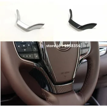 

For Lexus Es Es200 Es250 Es300h Es350 2018 2019 2020 Car Cover Steering Wheel Inner Kit Switch Button Trim Frame Panel Lamp 1pcs